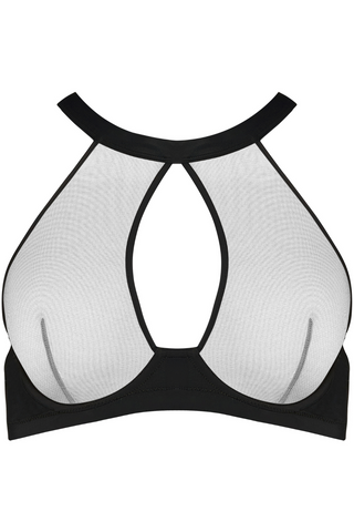 Maison Close Pure Tentation Black Scarf Underwired Bra