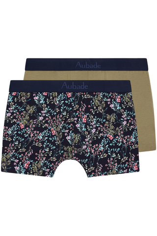 Aubade Homme Men's Cotton Modal Dreamfield Duo Pack Boxers