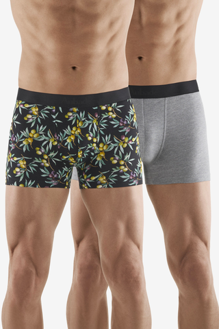 Aubade Homme Men's Cotton Modal Olives Duo Pack Boxers