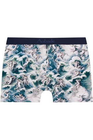 Men's Olympus Wave Pattern Boxer - Aubade Homme 
