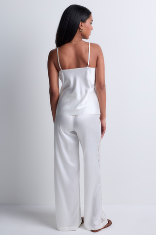Aubade Midnight Whisper Opale Silk V Neck Camisole - Silk Tops