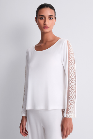 Aubade Sweet Obsession Opale Long Sleeve Top - Naughty Knickers