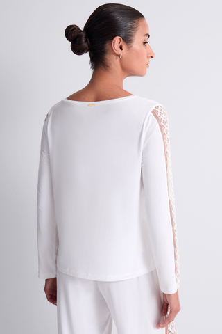 Aubade Sweet Obsession Opale Long Sleeve Top - Naughty Knickers