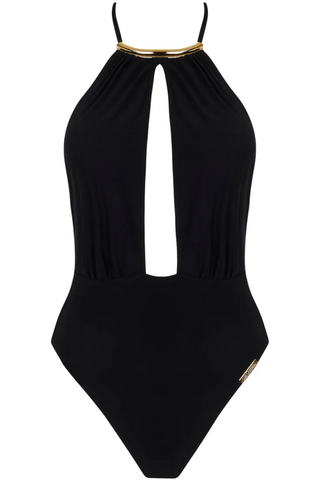 Lise Charmel Black Seduction Halterneck Swimsuit Pure Elegance