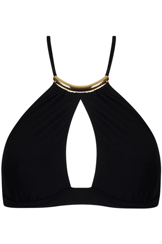 Lise Charmel Black Triangle Bikini Top Pure Elegance