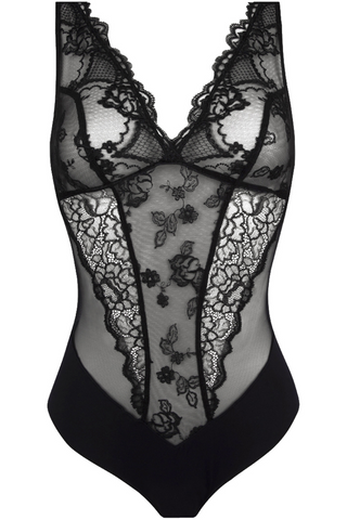 Lise Charmel Black Lace Bodysuit | Sublime En Dentelle