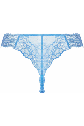 Lise Charmel Blue Lace Thong Sublime En Dentelle