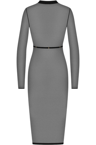 Maison Close Corps à Corps Midi Dress Black