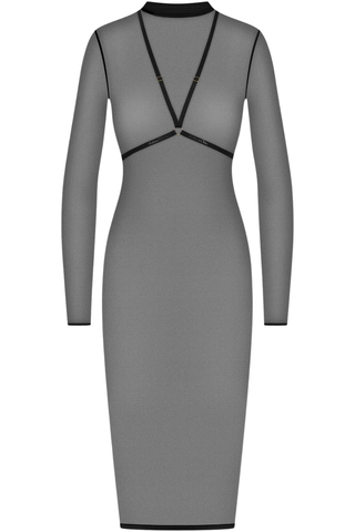 Maison Close Corps à Corps Midi Dress Black