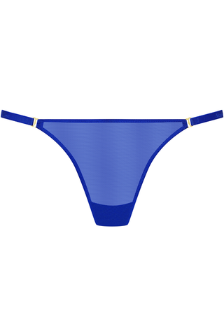 Maison Close Corps à Corps Mini Thong Neon Blue