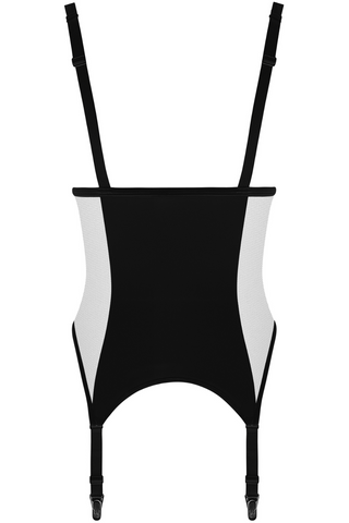 Pure Tentation Black Cupless Bodice