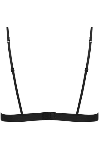 Maison Close Pure Tentation Sheer Black Wireless Triangle Bra