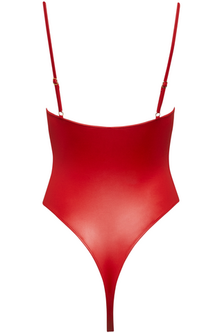 Maison Close Splash Red Thong Swimsuit - Luxury One Piece