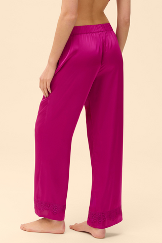 Simone Pérèle Satin Secrets Pink Pyjama Pants - Satin Pyjamas