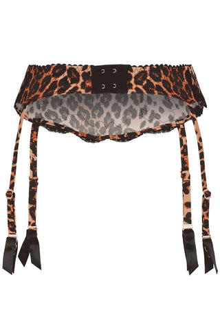 Agent Provocateur Molly Suspender Leopard